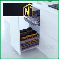 KỆ ĐỰNG GIA VỊ ĐA NĂNG HỢP KIM NHÔM NAN OVAL TẠI Long Thọ